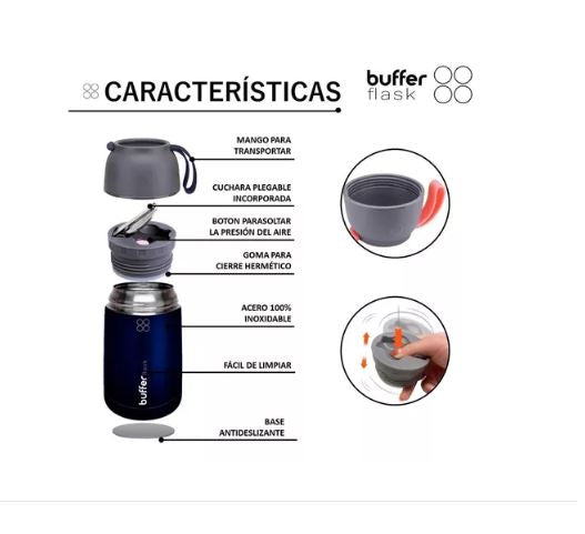 Termo Comida Y Liquido Buffer 630ML