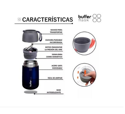 Termo Comida Y Liquido Buffer 630ML