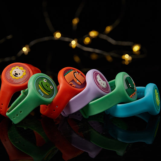 PACK 3 PULSERAS REPELENTES CON LUZ